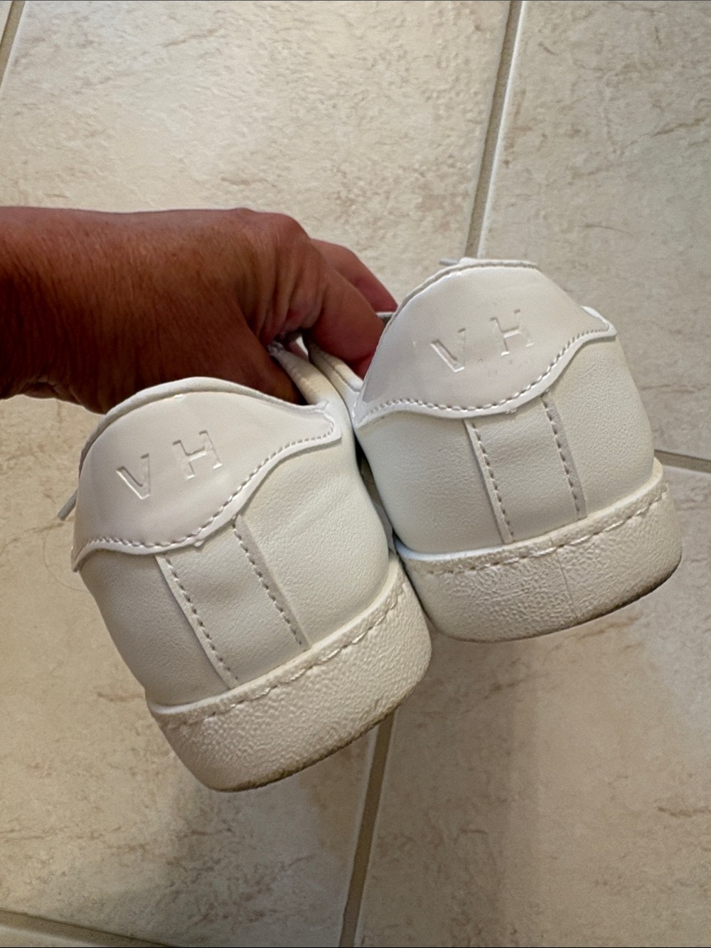 Vintage Havana White Low-Top Sneakers - Picture 4 of 4